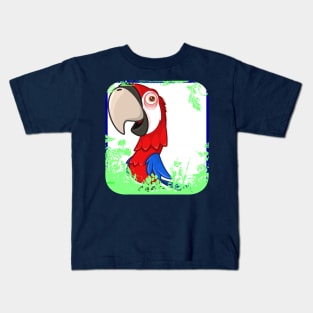 loro, amante de los loros, loro regalo, dueño de loro, loro gracioso, parrot, parrot lover, parrot gift, parrot owner, parrot funny Kids T-Shirt